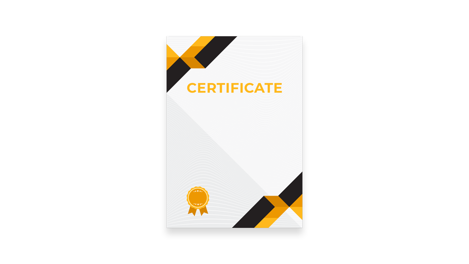 Certificate of Origin