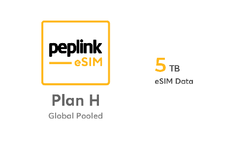 [SFC-CNP-H] Peplink eSIM Data - Pooled Plan H