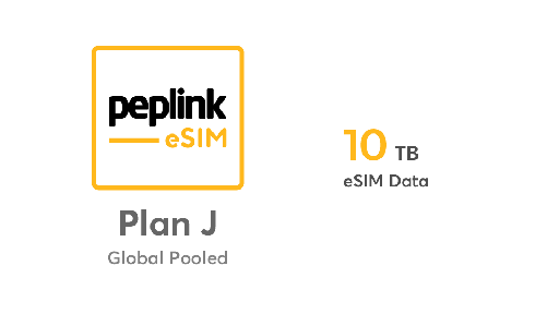 [SFC-CNP-J] Peplink eSIM Data - Pooled Plan J