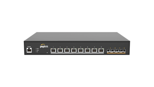 [PLS-8-10G-720W] 8 PoE 10G Switch